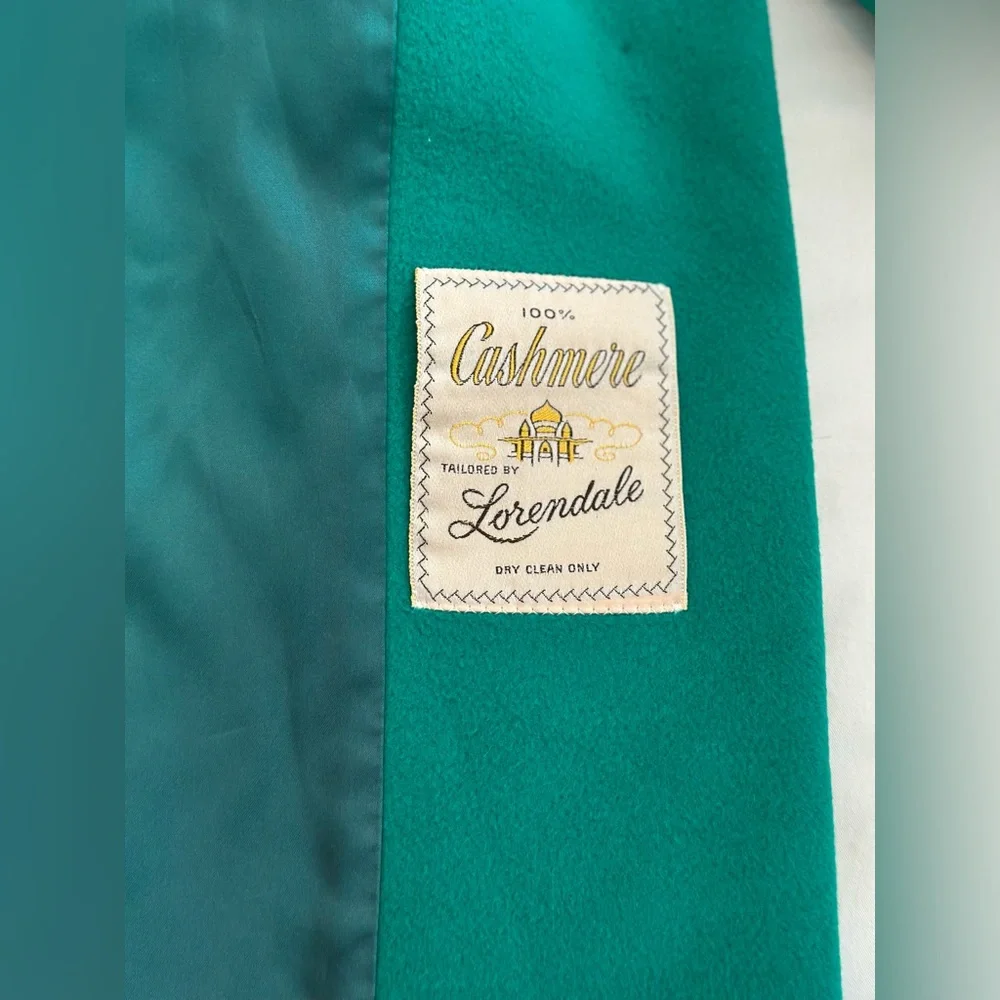 Vintage Lorendale Elegant Cashmere Women's Coat - Picture 8 of 13